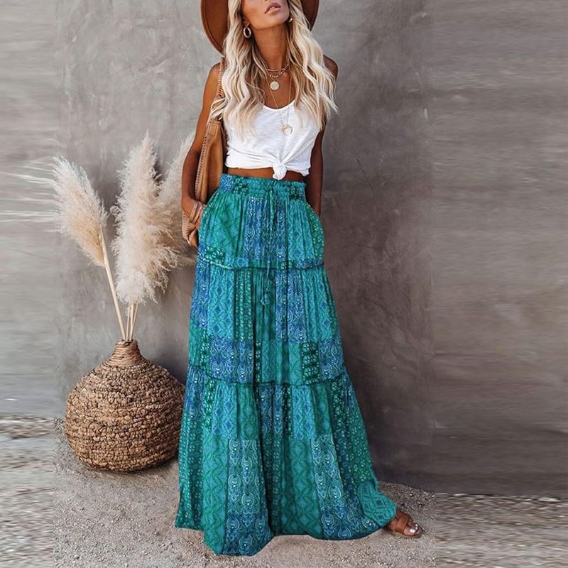 Tiered Maxi with Control Top
