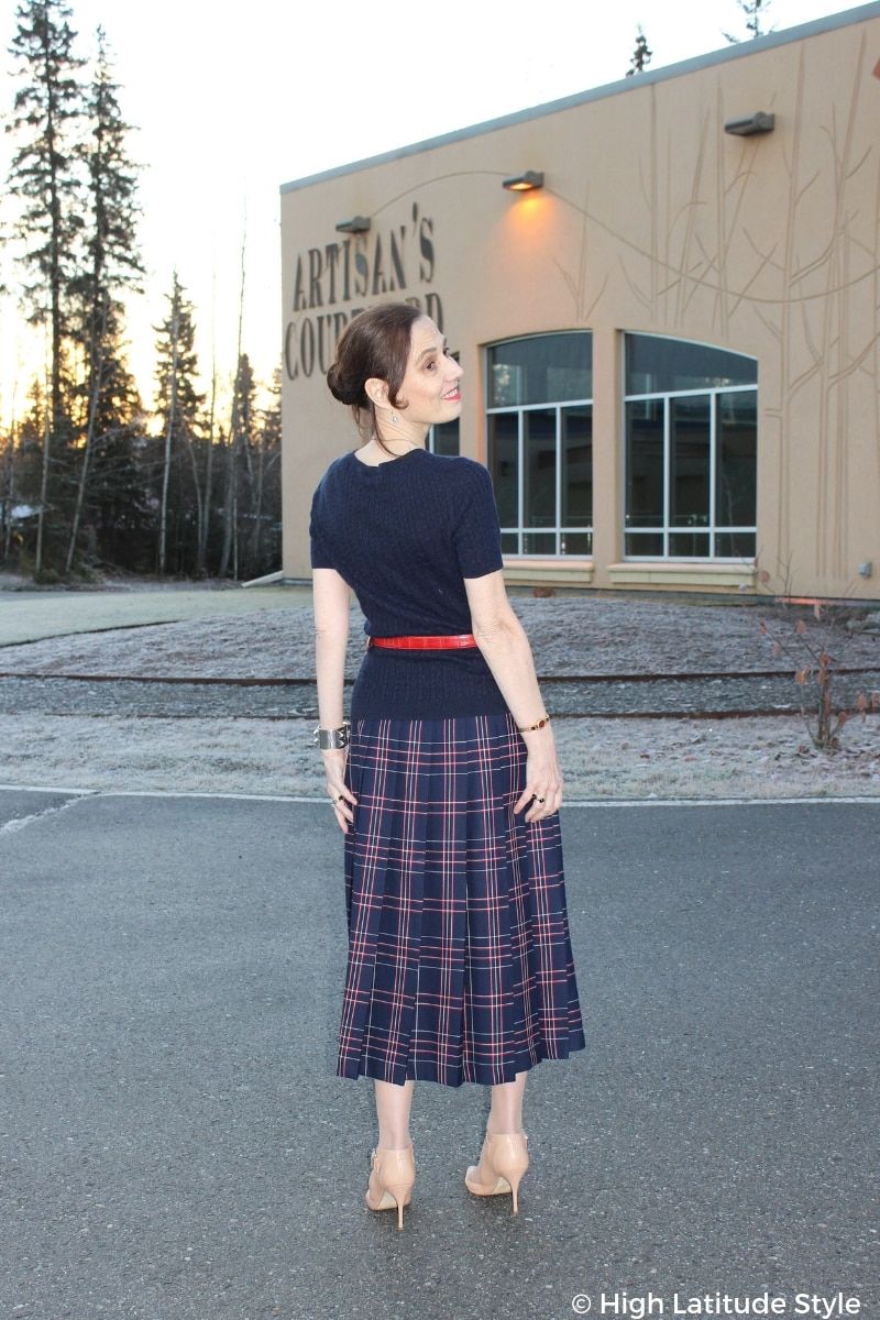 Box-Pleated Skirts