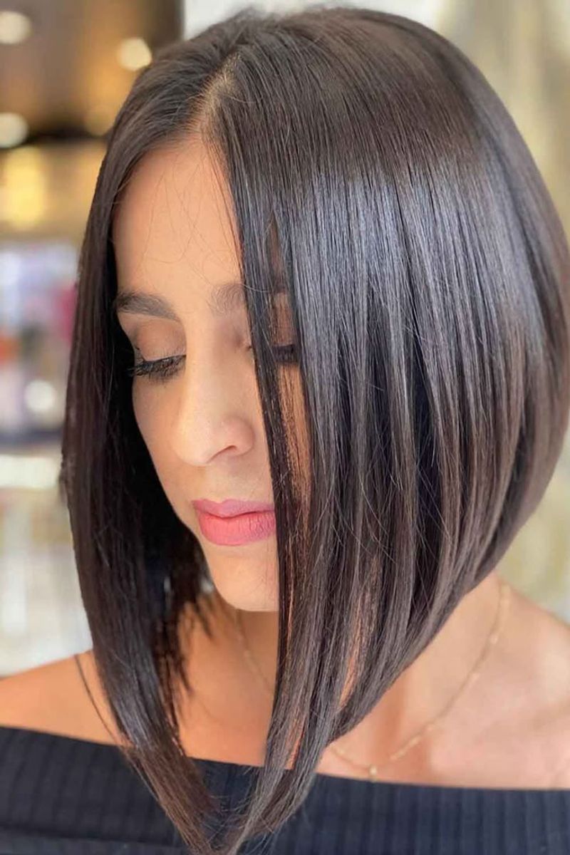 Sleek Inverted Bob