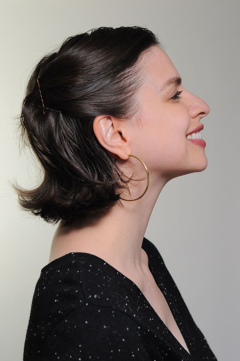 Slicked-Back Crop