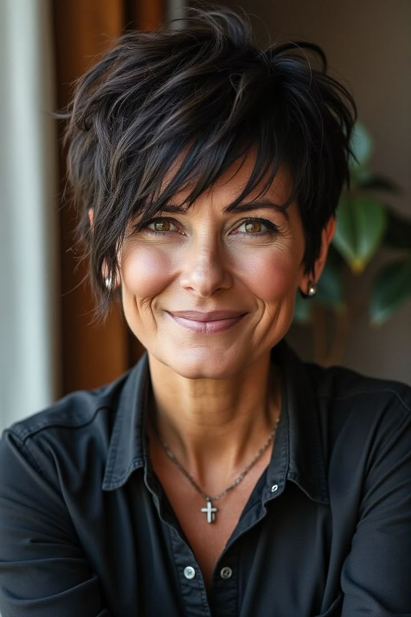 Choppy Pixie for Inverted Triangle Faces