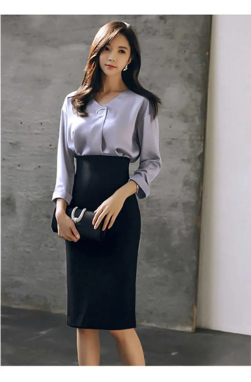 Vintage-Inspired Pencil Skirt Setup