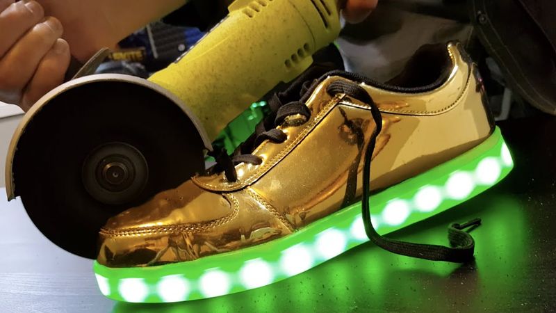 Sneakers With Built-In LED Lights