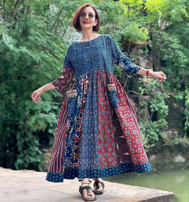 Boho-Inspired Peasant Dress