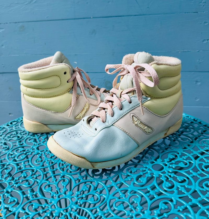 Powder Blue Retro Runners