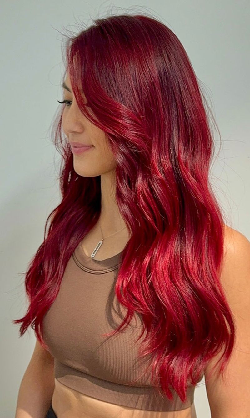 Rojo rubí radiante