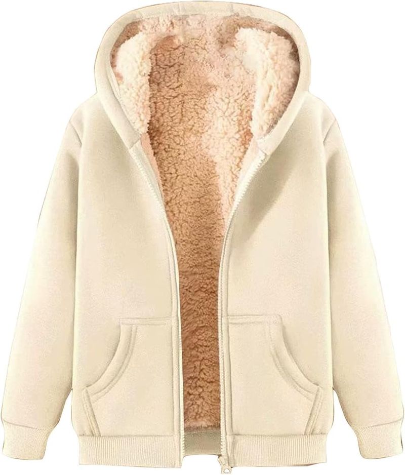 Sherpa-Lined Hoodie