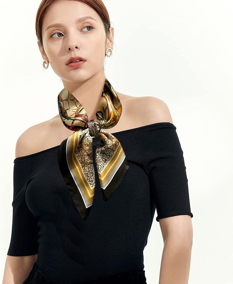 Elegant Silk Scarf Addition