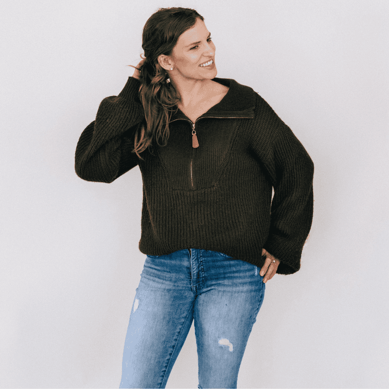 Eco-Friendly Knit Sweater