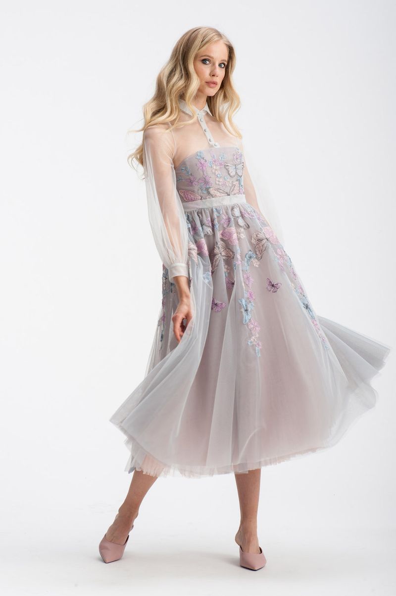 Ethereal Lace Midi