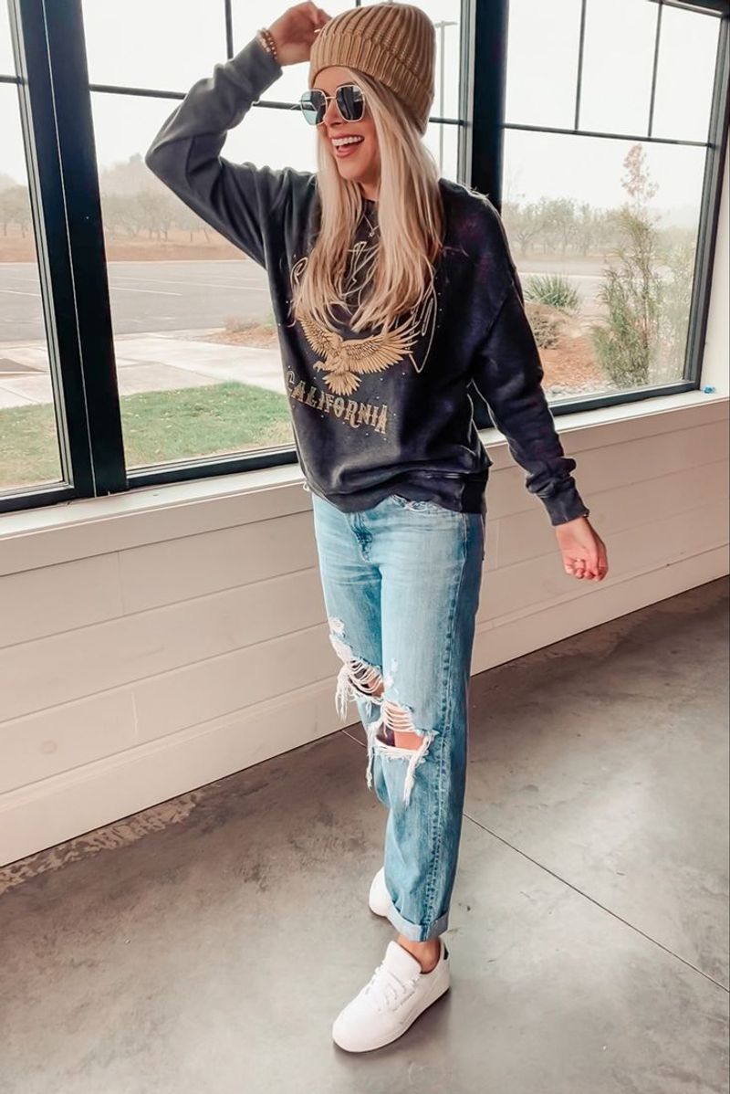 Sporty Hoodie Weekend Vibe