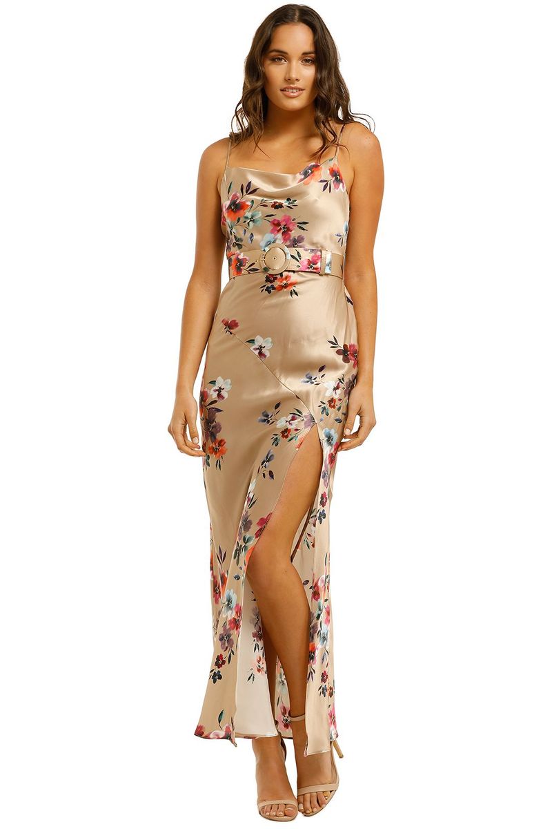 Asymmetrical Slip Dress