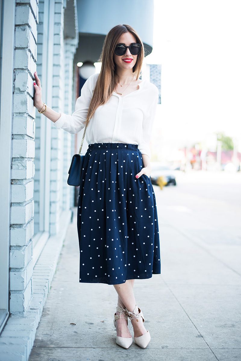 Playful Polka Dot Skirt