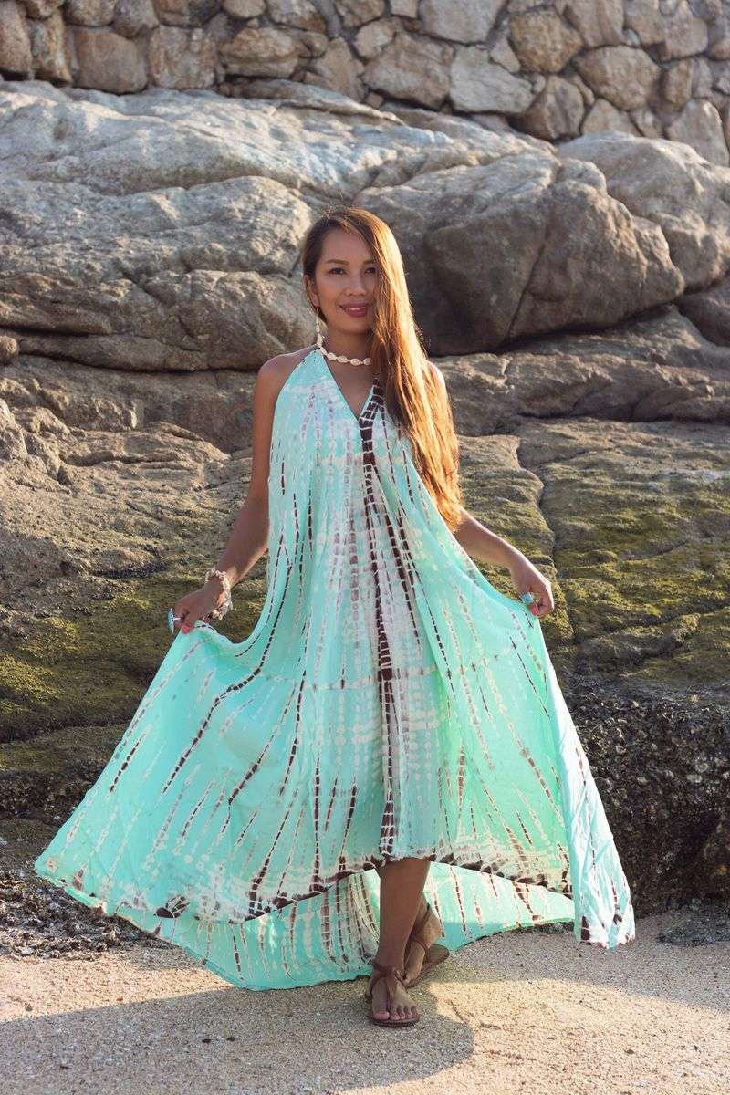 Azure Oasis Dress