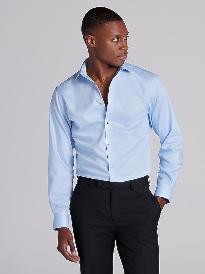 Crisp Button-Down Shirts Open Doors