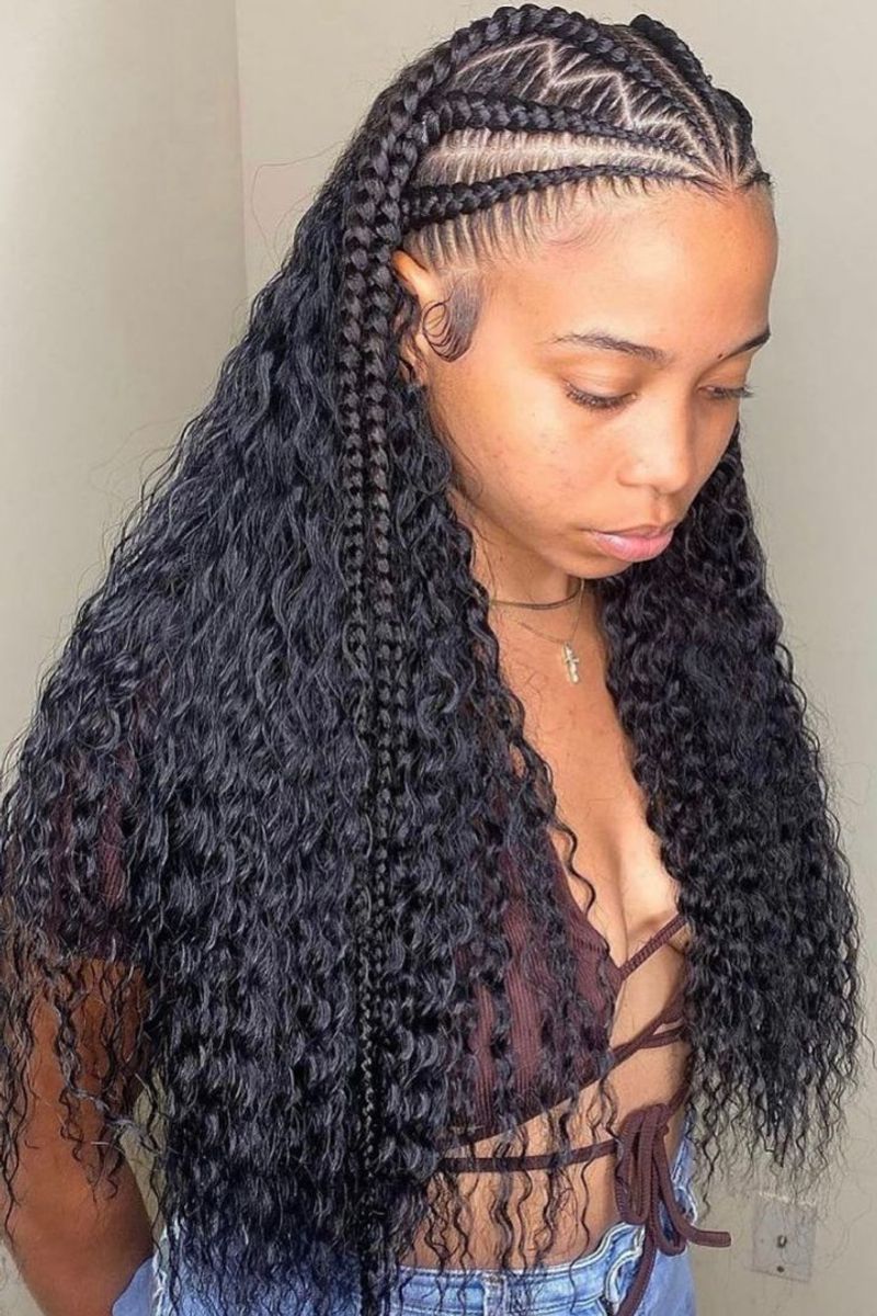 Long Tribal Braids
