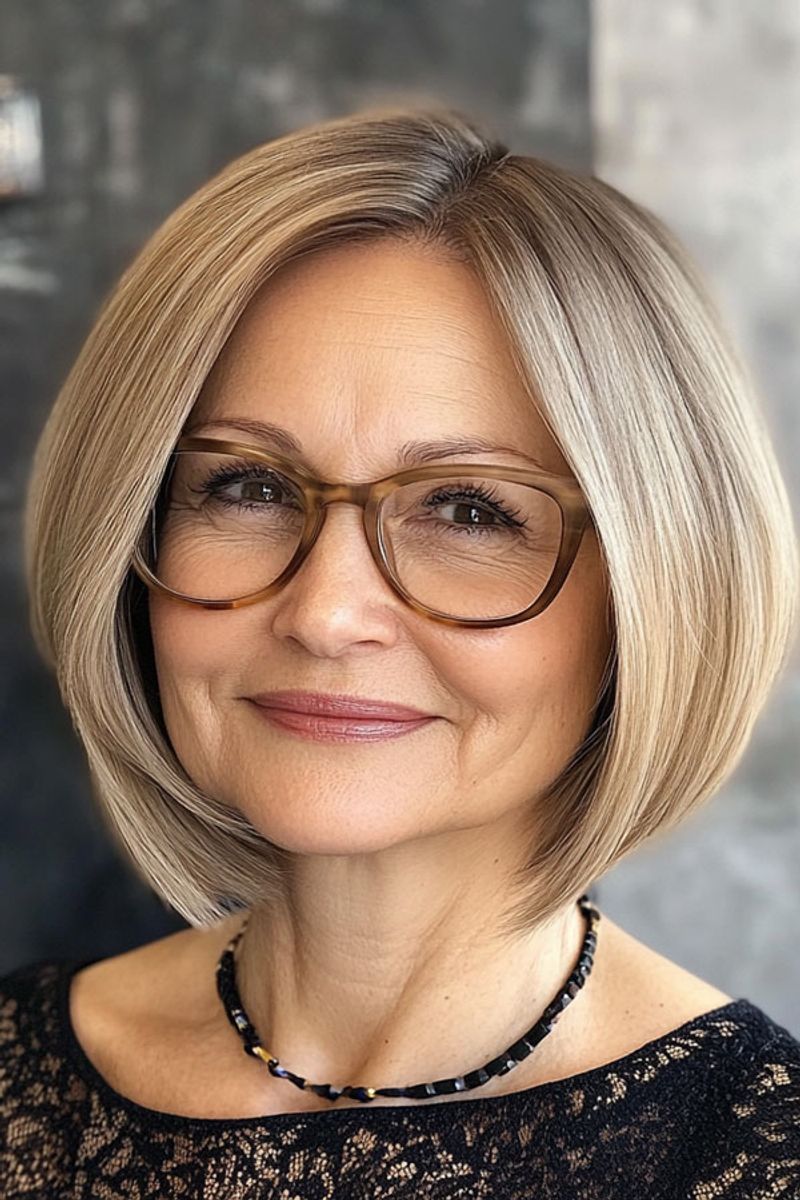 The Blunt, One-Length Bob