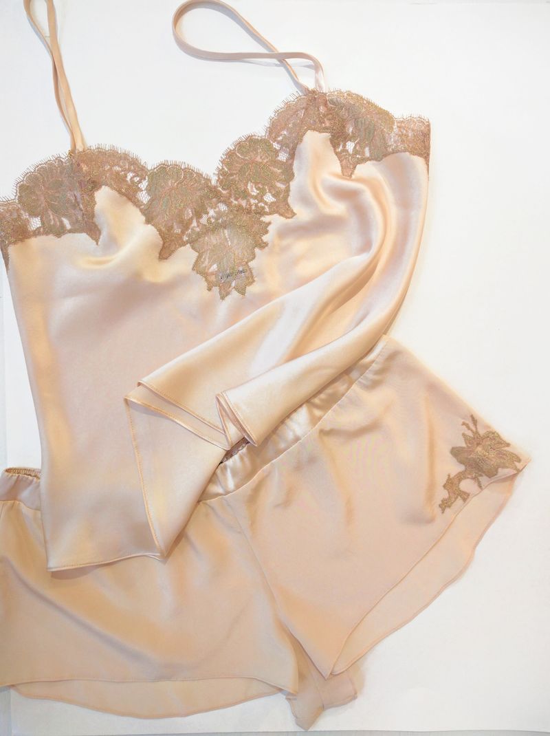 Vintage-Inspired Tap Shorts Set