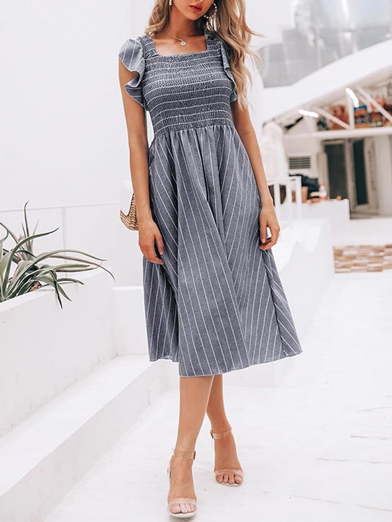 Smocked Bodice Midi