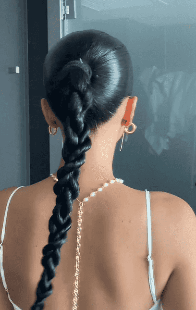 Rope Twist Ponytail