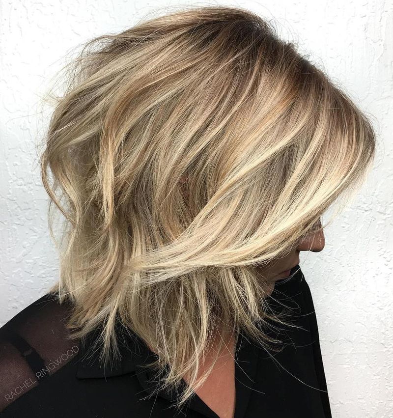Razor-Cut Bob with Wispy Ends