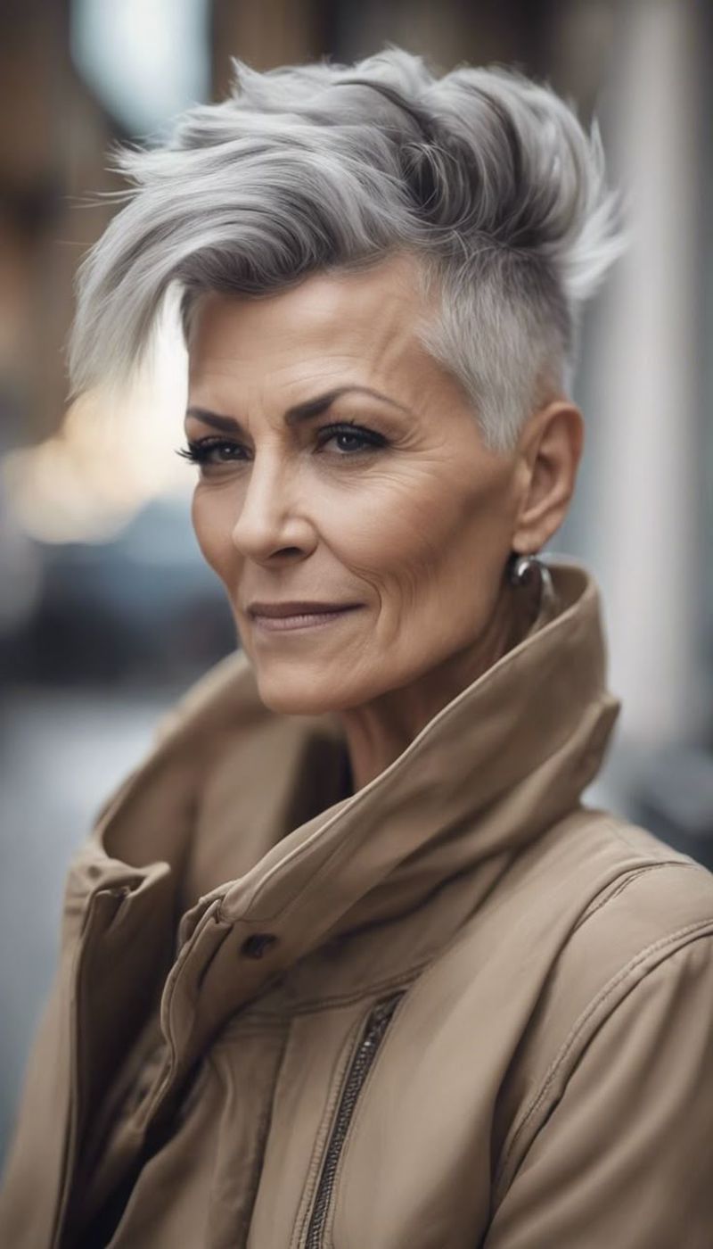 The Gray Faux Hawk Rebellion