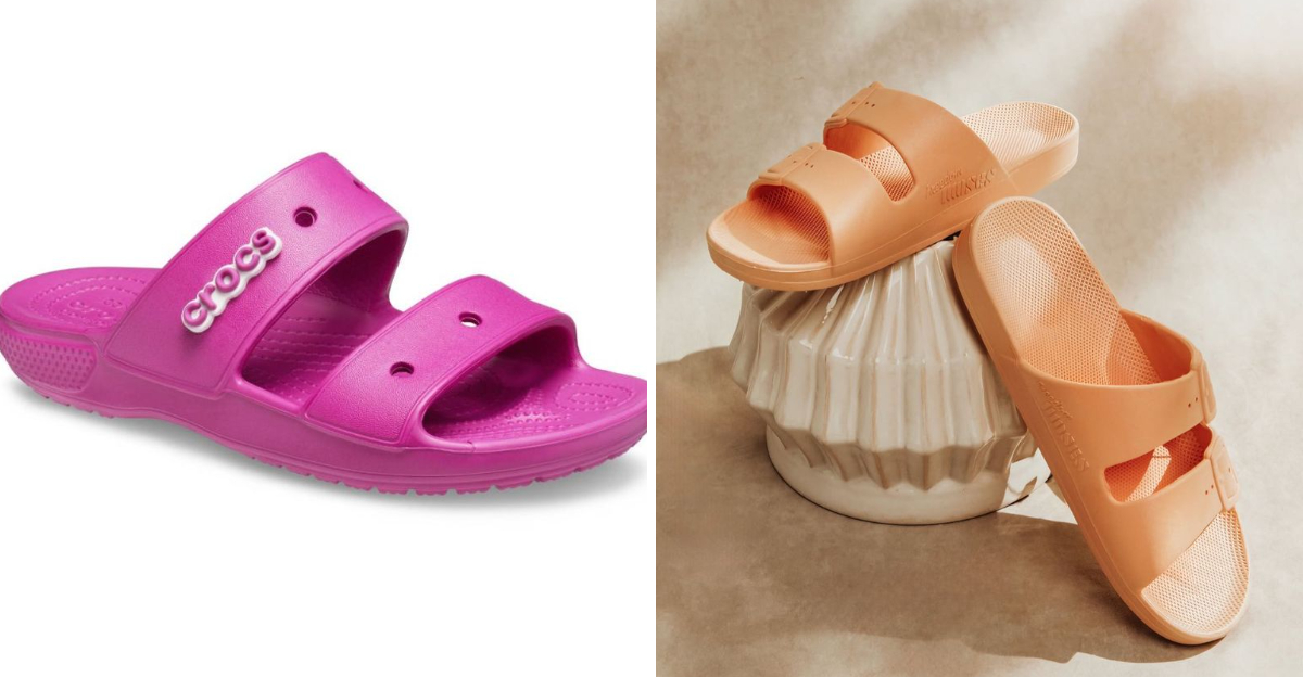 We Found The 19 Best Slides Of Summer—Your Feet Can Thank Us Later