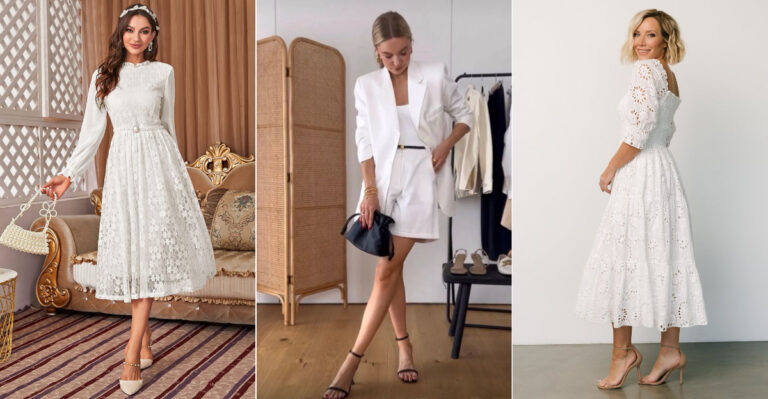 Wearing White For Spring Is Not New, But These 18 Outfits Are Chic And Fresh