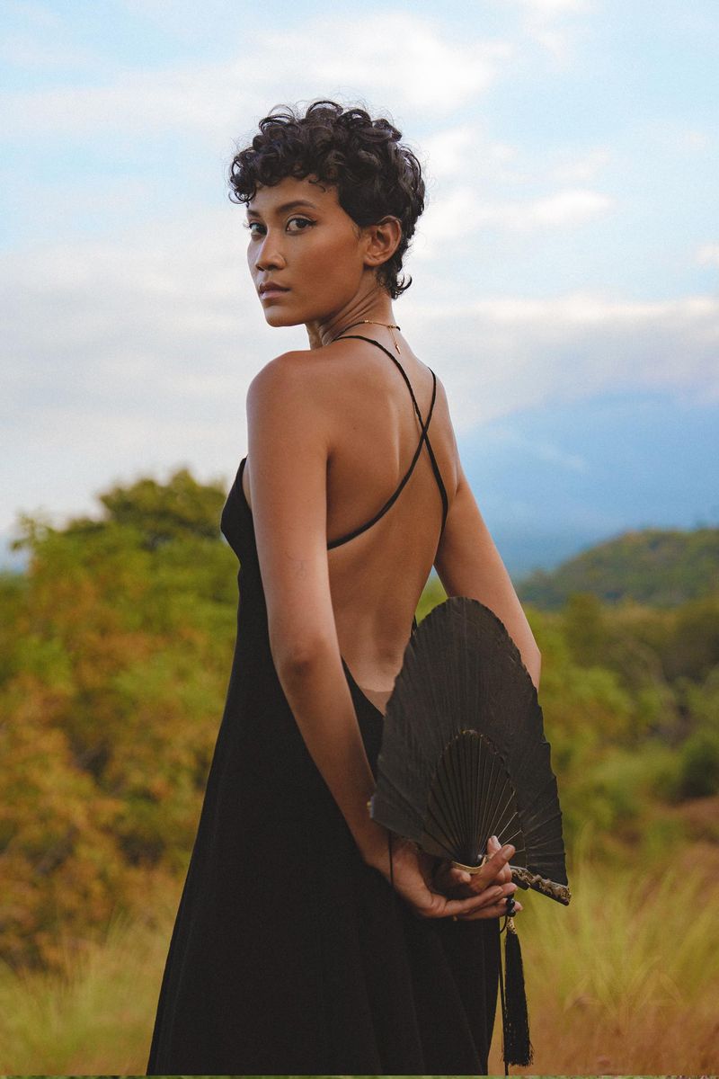 Sultry Backless Dress