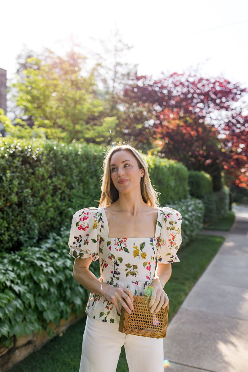 Romantic Puff-Shoulder Tops