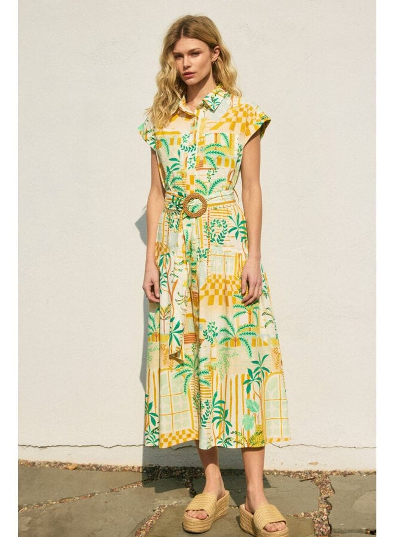 Cuban-Inspired Shirtdress