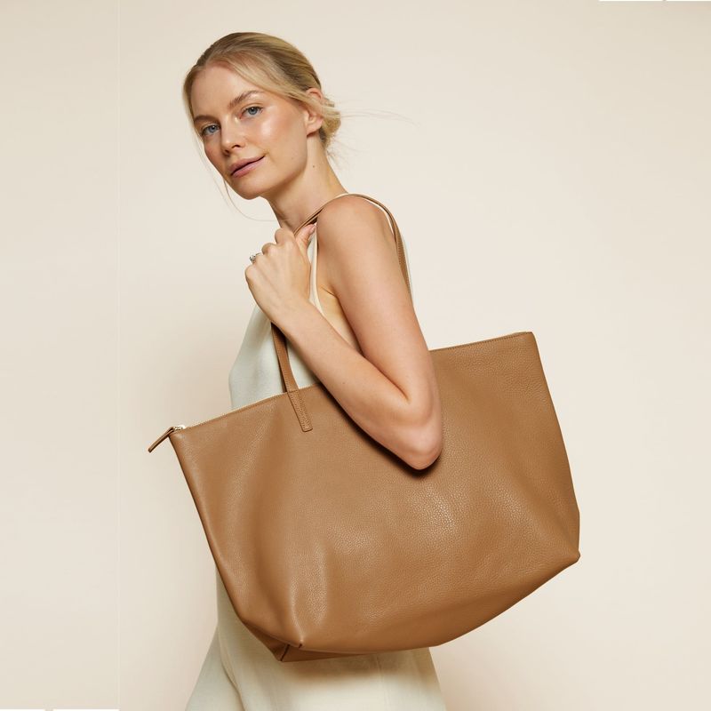 Statement Leather Tote