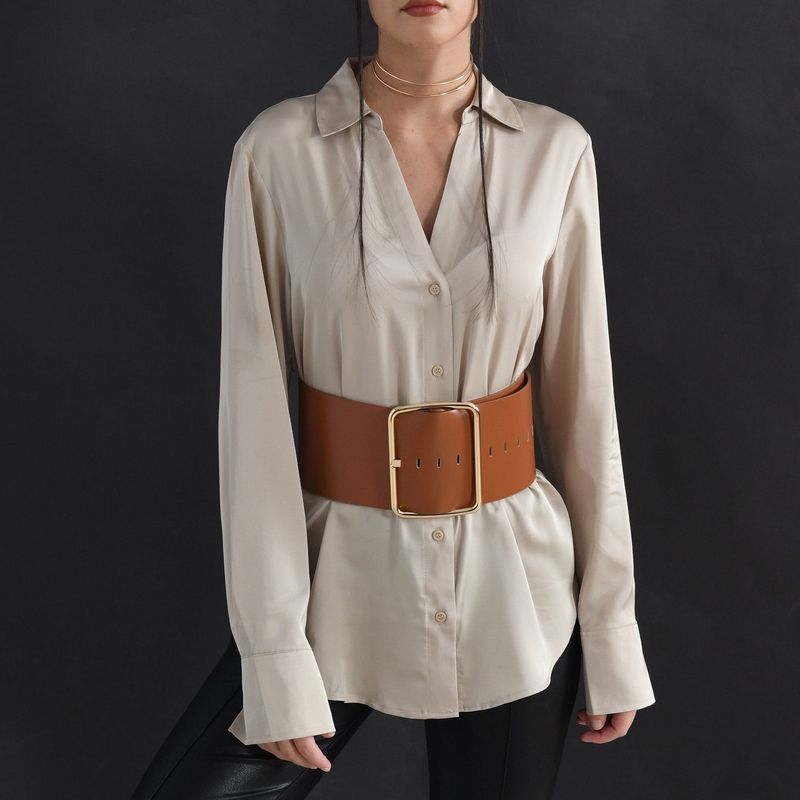 Statement Belts That Define Waistlines