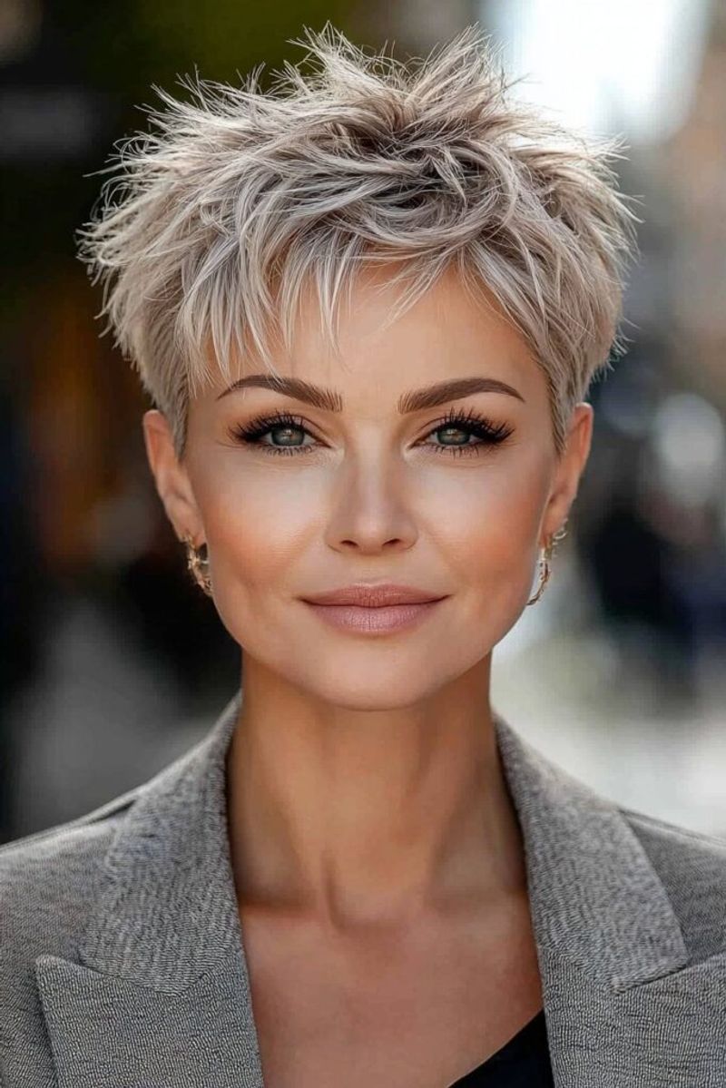 Chic Short Crop with Undercut