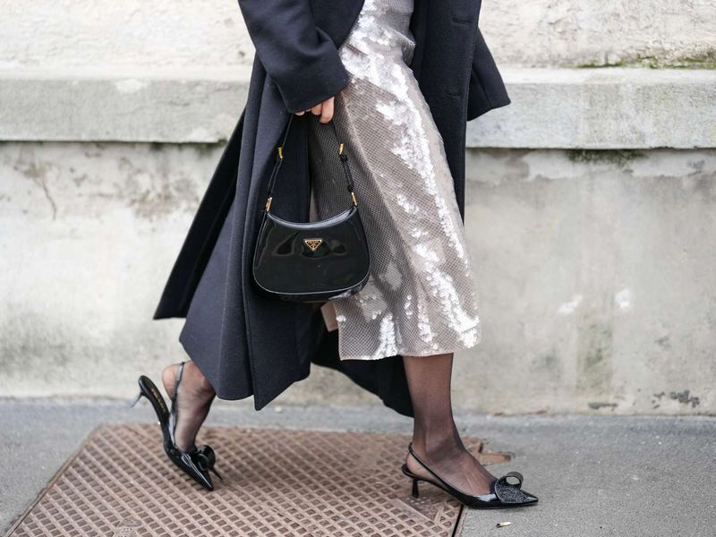 Slingback Kitten Heels