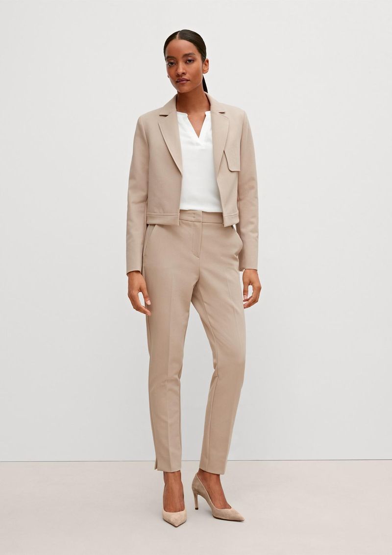 Textured Trouser Outfit
