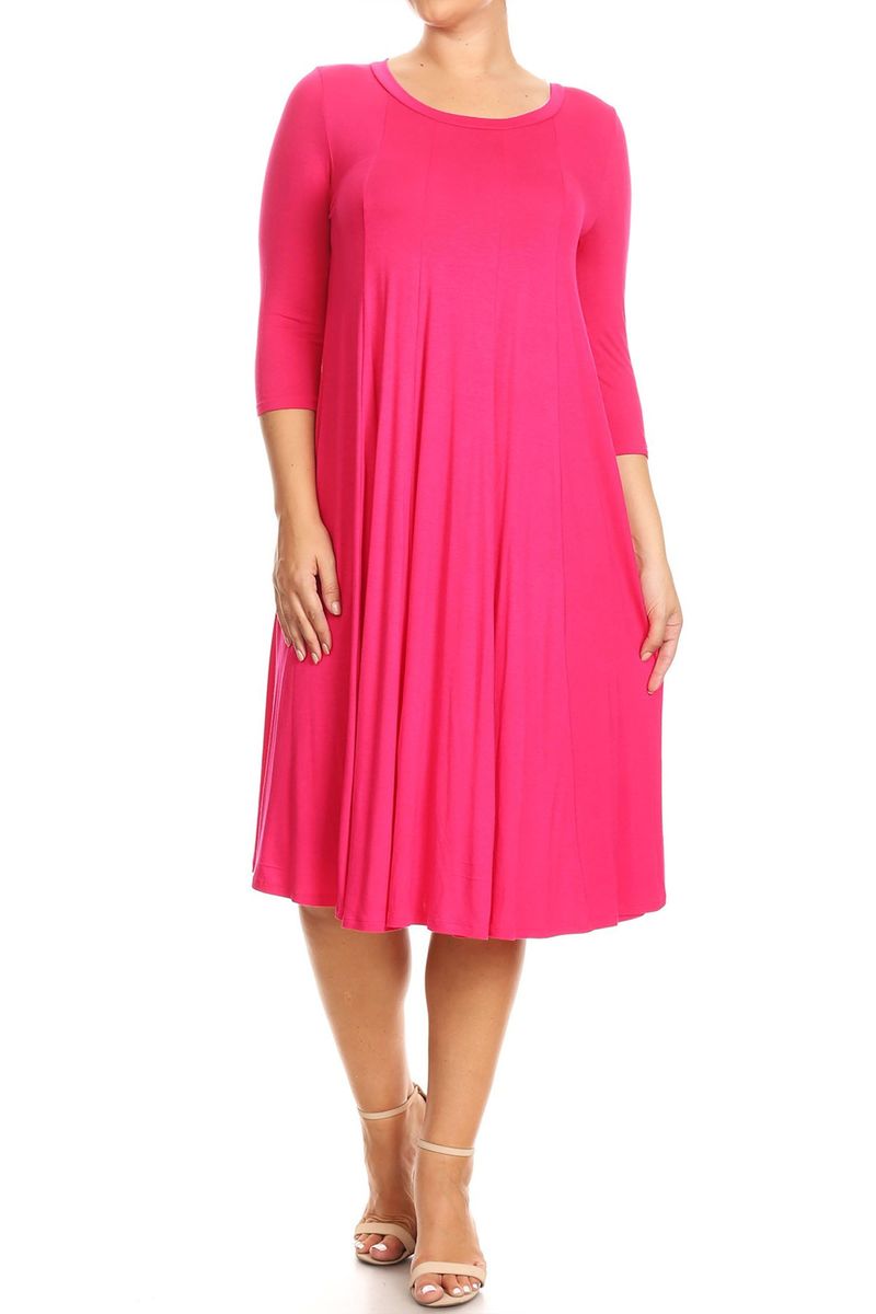 Three-Quarter Sleeve Sophistication