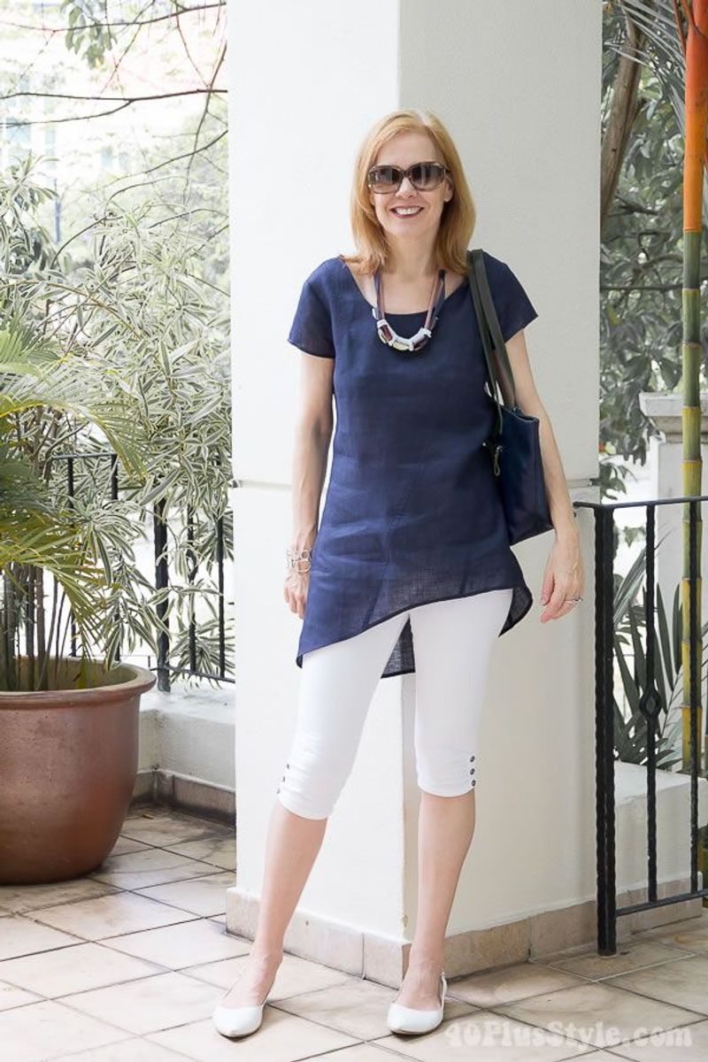 Capri Pants and Tunic Top Harmony