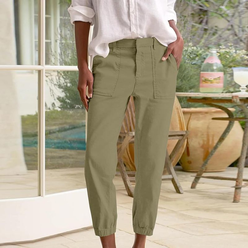 Joggers with Tapered Legs