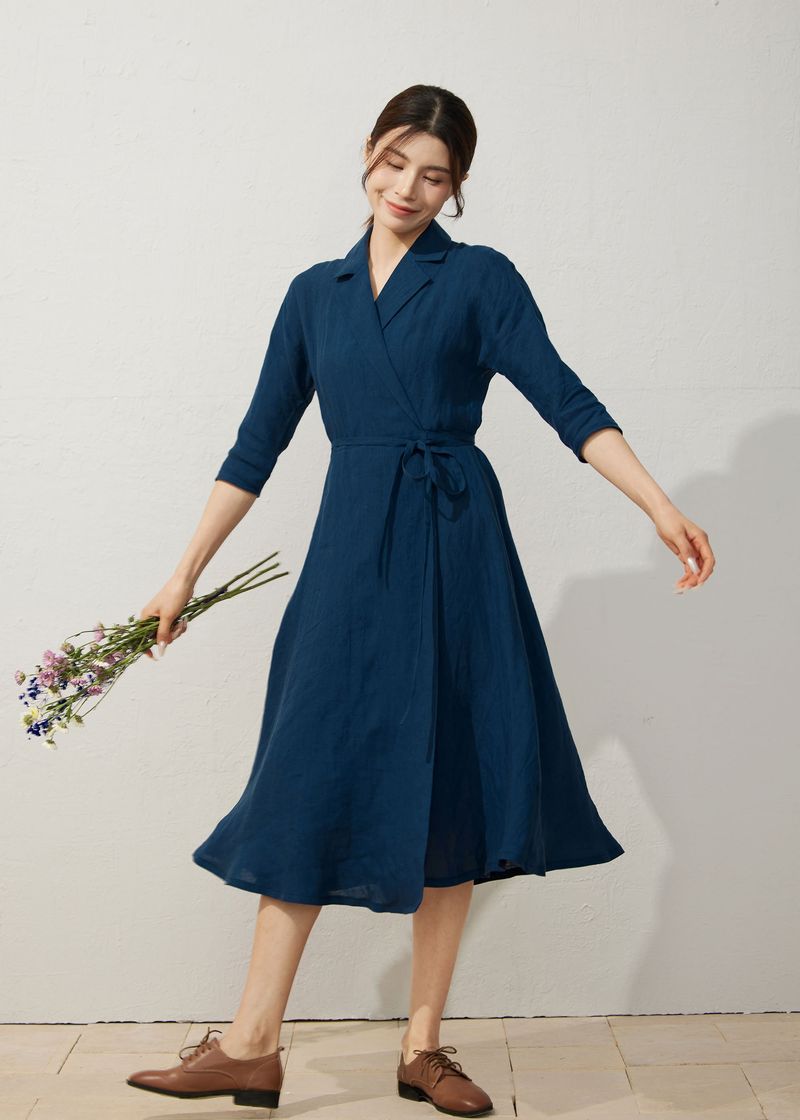 Linen Shirt Dress