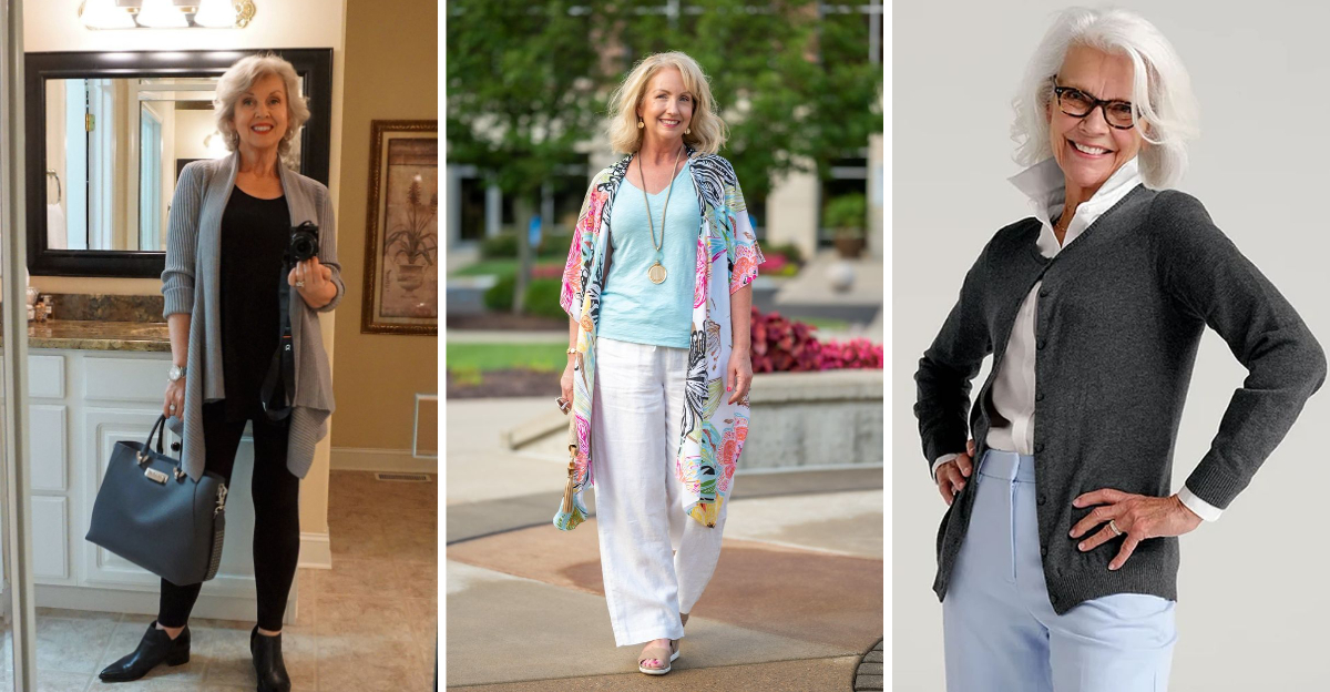 Yes, You Can Look Stylish In Cardigans After 60. Here’s How—17 Tips To Try
