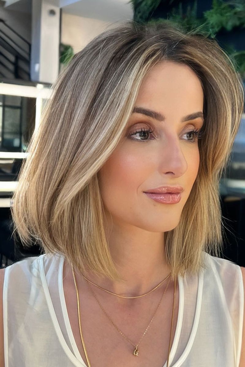 The Blunt Bob Without Layers