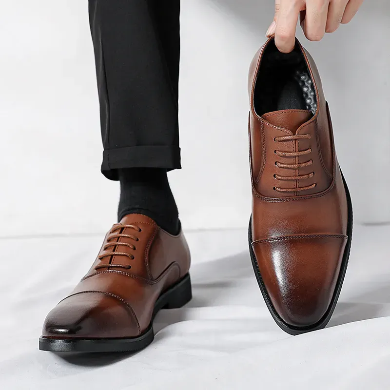 Leather Oxford Shoes