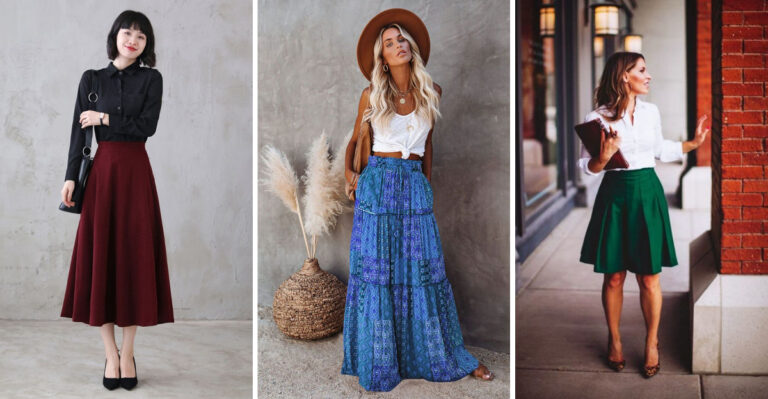 15 Full Skirt Outfits That Work for Every Age and Every Closet
