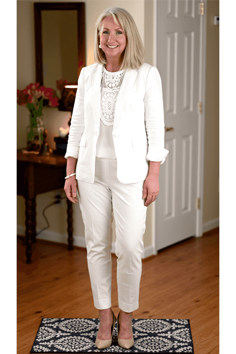 Monochromatic Magic with White Linen