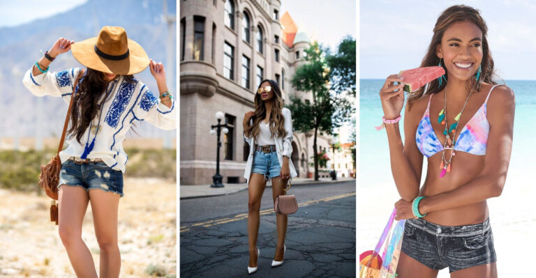 15 Ways To Style These Jean Shorts for Your New Summer Wardrobe