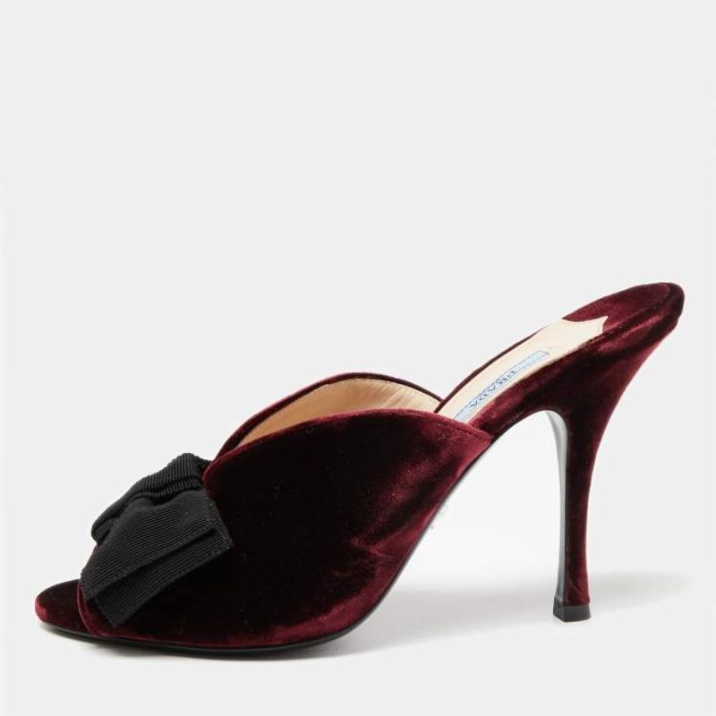 Velvety Mules