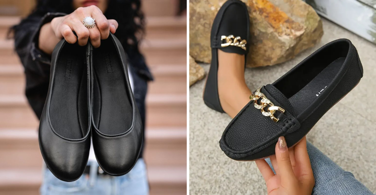 16 Whole-Foot Flats That Are The Chic Shoe Trend Elegant Dressers Are Dedicated To Right Now