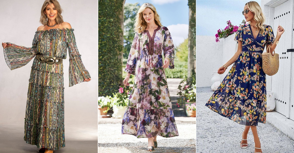 17 Dreamy Boho Dresses Every Woman Over 40 Needs In Her Wardrobe