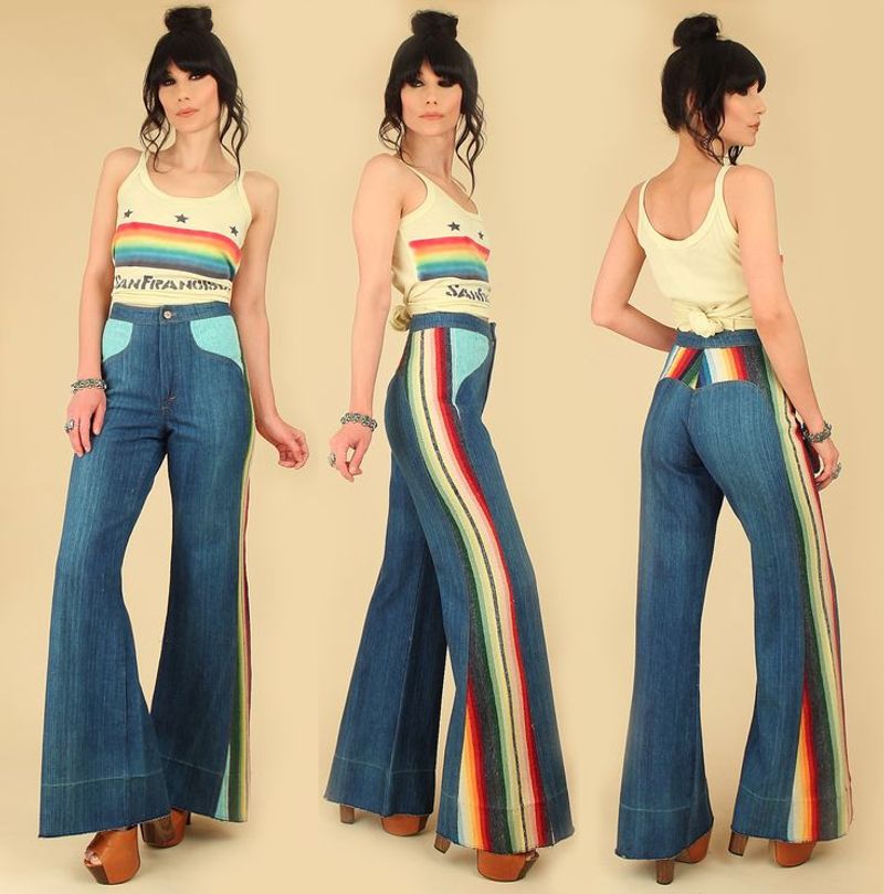 Bell-Bottom Pants